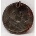 NETHERLANDS 1902 . CORONATION KING EDWARD and SHELL BALLON TOKENS